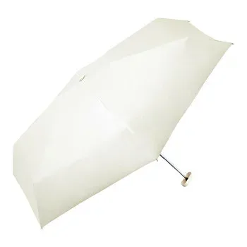 【暮らしラクラク応援セール】Because(ビコーズ) 折り畳み傘 PUショルダーポーチ アンブレラ ミニ WH B-095873【取り寄せ・返品不可商品】