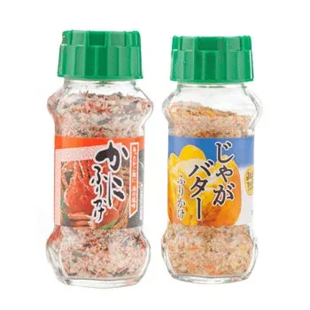 【暮らしラクラク応援セール】みなり かにふりかけ 85g・じゃがバターふりかけ 65g 各15個セット【軽減税率対象商品】【取り寄せ・返品不可商品】