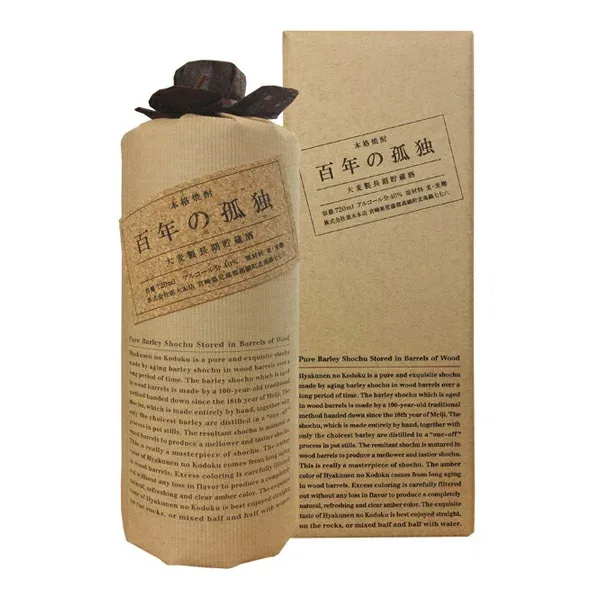 百年の孤独 40度 720ml 〔化粧箱付〕【黒木本店】【□】【常温便】お土産・誕生日・手土産・プレゼント・お酒・敬老の日・秋ギフト・おすすめ・麦焼酎・包装無料・