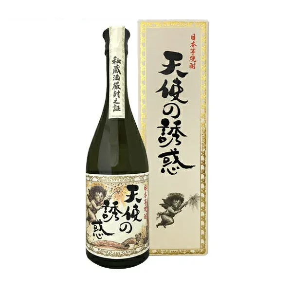 【送料無料】天使の誘惑 40度 720ml 〔化粧箱付〕【□】【常温便限定】 お土産・誕生日・手土産・プレゼント・お酒・敬老の日・秋ギフト・おすすめ・芋焼酎・包装無料・