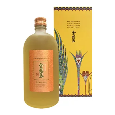 金霧島 冬蟲夏草酒 720ml〔化粧箱付〕【□】【常温便】お土産・誕生日・手土産・プレゼント・お酒・敬老の日・秋ギフト・おすすめ・スピリッツ・包装無料・