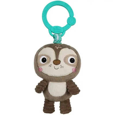 Kids2 Bright Starts 12280 テイク&シェイク(なまけもの)キッズツー ブライトブライトスターツ ぬいぐるみ 赤ちゃん ベビー 0ヶ月 布製玩具 知育玩具 出産祝い 室内遊び お出かけ用に ベビーカー ギフト プレゼント 誕生日 贈り物 クリスマス
