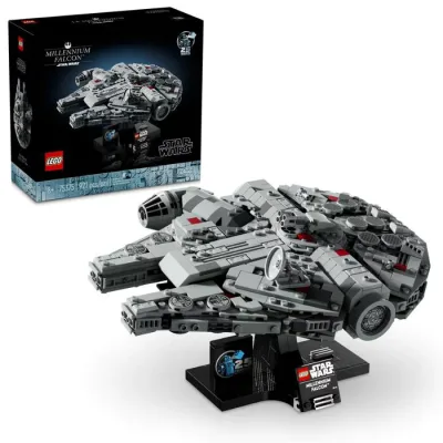 O レゴ (LEGO) スター・ウォーズ 75375 ミレニアム・ファルコン™ 知育 ブロック 18歳 知育玩具 創造力 集中力 高齢者 脳トレ 頭の体操 リハビリ 指先運動 予防 ギフト プレゼント 誕生日 お祝い 贈り物 クリスマス