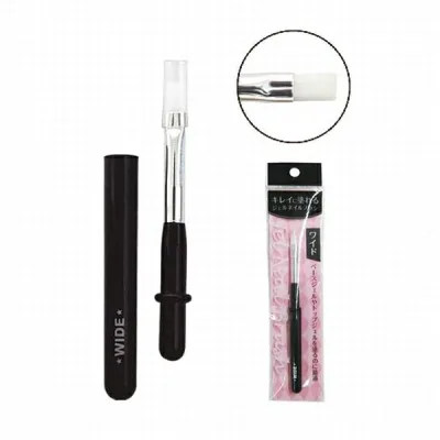 ジェルネイルブラシ ワイドフラット (100円ショップ 100円均一 100均一 100均)