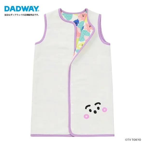 【ダッドウェイ×シナぷしゅコラボ企画】かくれんぼスリーパー/ぷしゅぷしゅ/DADWAY・出産祝い・限定コラボ・テレ東