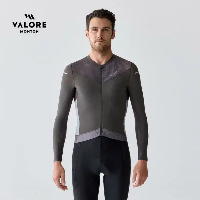 競技 ウェットスーツ 大きいサイズ 吸汗速乾 通気 伸縮性 サイクリング ウェア スーツ VALOREな 長袖 サイクリングジャージ トップス 通気性 スリムフィット 空 気圧 オール シーズン 日焼け防止 メンズ 25