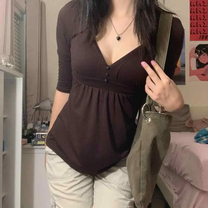 レディース 半袖 トップス 春夏 無地 セクシー タイト カジュアル ウエストシェイプ Vネック プルオーバー ボディフィット 伸縮性 普段使い