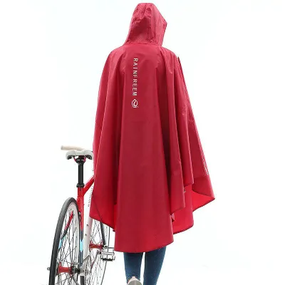レインコート ポンチョ ウィンドブレーカー 自転車 メンズ レディース シンプル 便利 快適 お出かけ 予備 大きいサイズ 全身 学生 サイクリング レッド ブルー ピンク