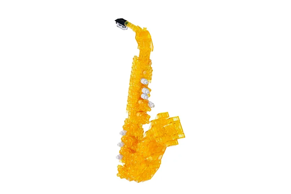 【マラソンポイント2倍】音楽 ピアノ nanoblock ナノブロック アルトサックス おもちゃ 音楽雑貨 楽器シリーズ ブロック かわいい ピアノ発表会プレゼント おすすめ おしゃれ 人気 大人 子供 ギフト