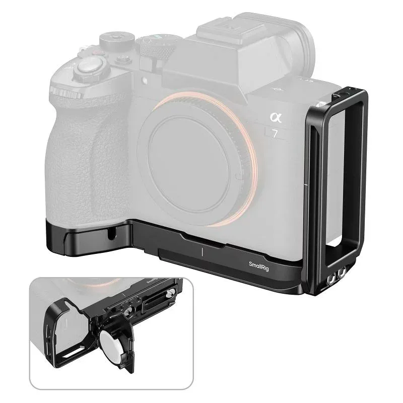SmallRig L字型マウントプレート ソニーα7V/7RV/7IV用(AirTagマウントスロット内蔵)6034