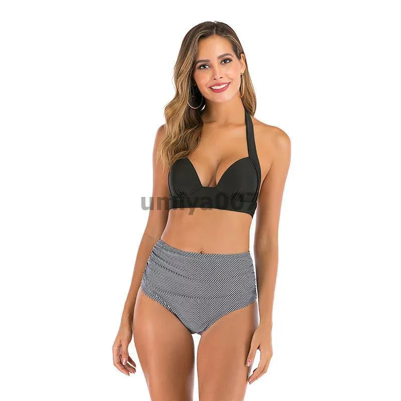 水着 レディース ビキニ 水着セット スイムウェア セクシー ホルターネック セパレート パッド付き ワイヤー入り 温泉着 ビーチ おしゃれ 夏 海