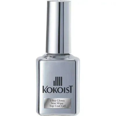 ココイスト KOKOIST ウルトラグロッシーノンワイプコートジェル 15mL UV/LED対応 ジェルネイル