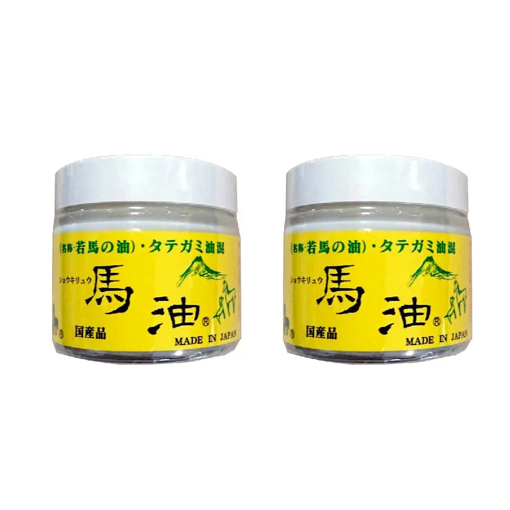 金石衛材 ショウキリュウ 馬油(若馬の油) 80ml ×2