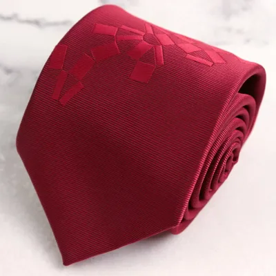 Olympic オリンピック ブランド ネクタイ 東京2020 グッズ スクエア柄 PO メンズ レッド 【中古】