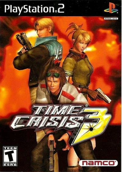 Time Crisis 3 北米版 PS2 プレイステーション2 海外版ソフト