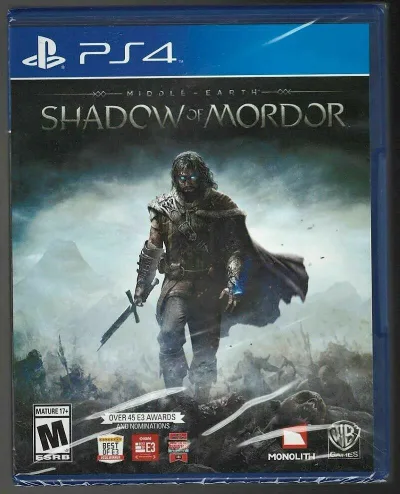 Middle Earth: Shadow of Mordor PS4 (Brand New Factory Sealed US Version) PlaySta 北米版 PS4 プレイステーション4 海外版ソフト