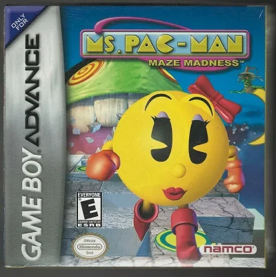 Ms. Pac-Man Maze Madness GBA (Brand New Factory Sealed US Version) Game Boy Adva 北米版 GBA ゲームボーイアドバンス 海外版ソフト