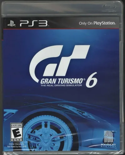 Gran Turismo 6 - PlayStation 3 北米版 PS3 プレイステーション3 海外版ソフト