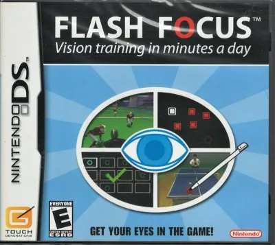 Flash Focus: Vision Training In Minutes a Day NDS (Brand New Factory Sealed US V 北米版 DS ニンテンドーDS 海外版ソフト