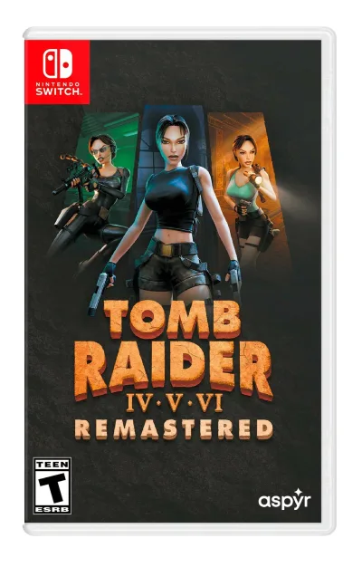 Tomb Raider IV VI Remastered Starring Lara Croft - Nintendo Switch 北米版 Switch ニンテンドースイッチ 海外版ソフト