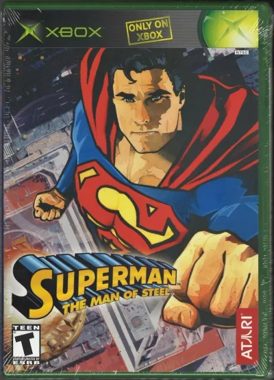 Superman: the Man of Steel Xbox (Brand New Factory Sealed US Version) Xbox 北米版 Xbox Xbox(初代) 海外版ソフト