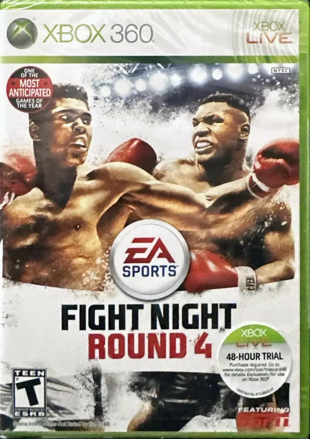 Fight Night Round 4 Xbox 360 (Brand New Factory Sealed US Version) Xbox 360 北米版 Xbox 360 Xbox360 海外版ソフト