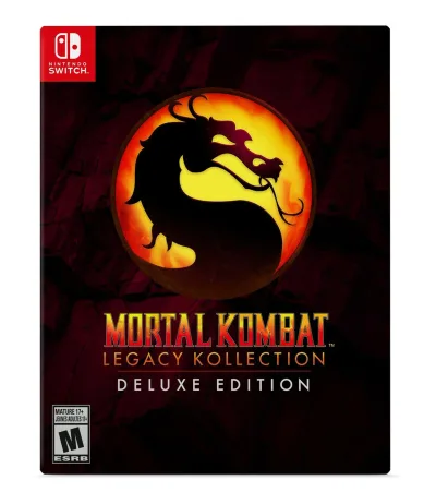 Mortal Kombat Legacy Kollection Deluxe Edition - Nintendo Switch 北米版 Switch ニンテンドースイッチ 海外版ソフト