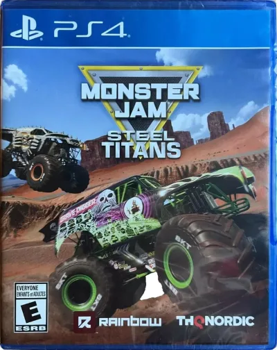 Monster Jam Steel Titans PS4 (Brand New Factory Sealed US Version) PlayStation 4 北米版 PS4 プレイステーション4 海外版ソフト