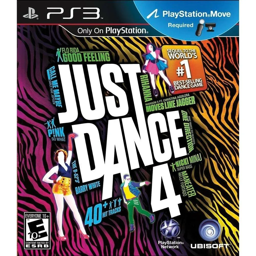 Just Dance 4 (PlayStation Move) - PlayStation 3 北米版 PS3 プレイステーション3 海外版ソフト