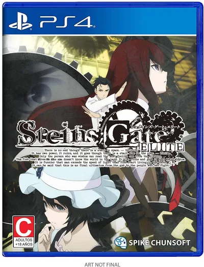 STEINS;GATE ELITE - PlayStation 4 北米版 PS4 プレイステーション4 海外版ソフト