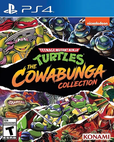 Teenage Mutant Ninja Turtles Cowabunga Collection Limited Edition PS4 北米版 PS4 プレイステーション4 海外版ソフト
