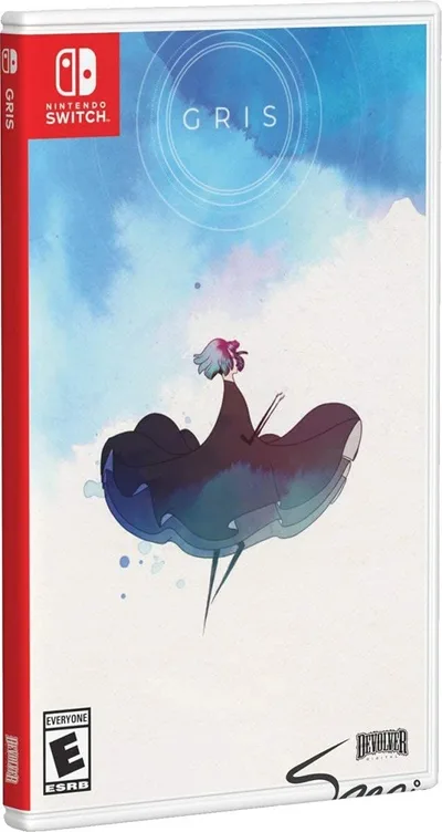 Gris - Nintendo Switch Exclusive Physical Game Disc 北米版 Nintendo Switch ニンテンドースイッチ 海外版ソフト