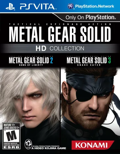 Metal Gear Solid HD Collection 北米版 PS Vita プレイステーションヴィータ 海外版ソフト