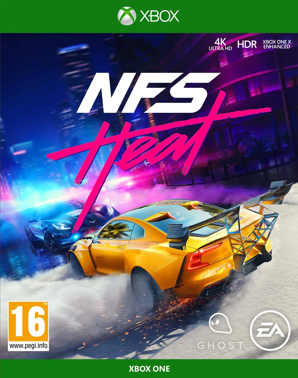 NFS Heat (Xbox One) 北米版 Xbox エックスボックス 海外版ソフト