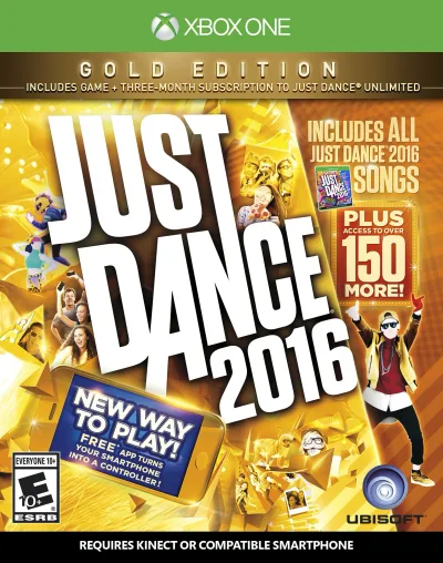 Just Dance 2016 (Gold Edition) Xbox One 北米版 Xbox エックスボックス 海外版ソフト