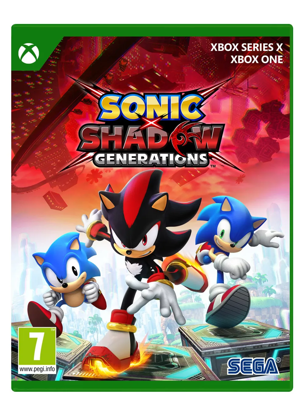 Sonic x Shadow Generations 北米版 Xbox エックスボックス 海外版ソフト