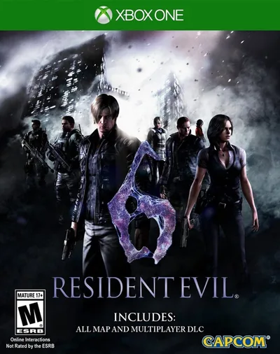 Resident Evil 6 - Xbox One 北米版 Xbox エックスボックス 海外版ソフト