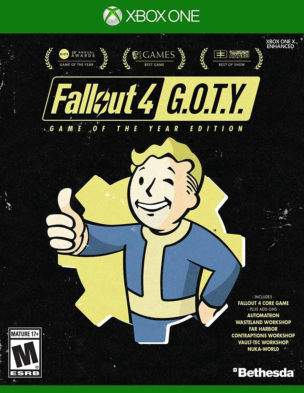 Fallout 4 Game of The Year Edition - Xbox One 北米版 Xbox エックスボックス 海外版ソフト