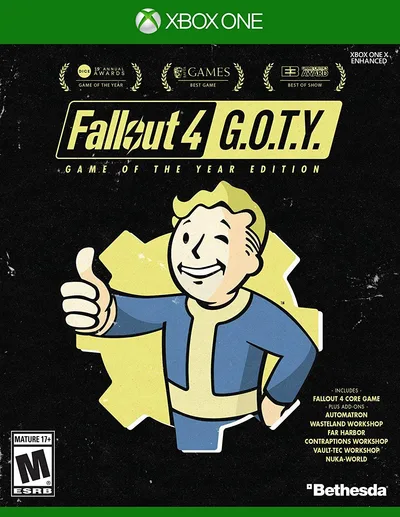 Fallout 4 Game of The Year Edition - Xbox One 北米版 Xbox エックスボックス 海外版ソフト