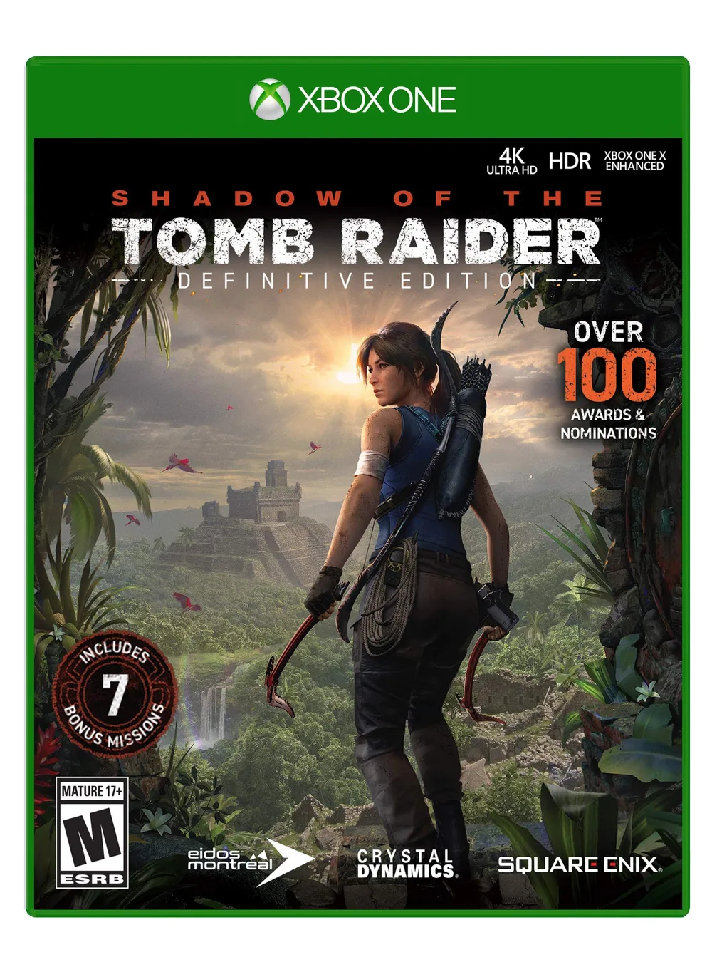 Shadow of The Tomb Raider: Definitive Edition - Xbox One 北米版 Xbox エックスボックス 海外版ソフト