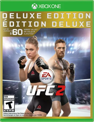 EA Sports UFC 2 (Deluxe Edition) - Xbox One 北米版 Xbox エックスボックス 海外版ソフト