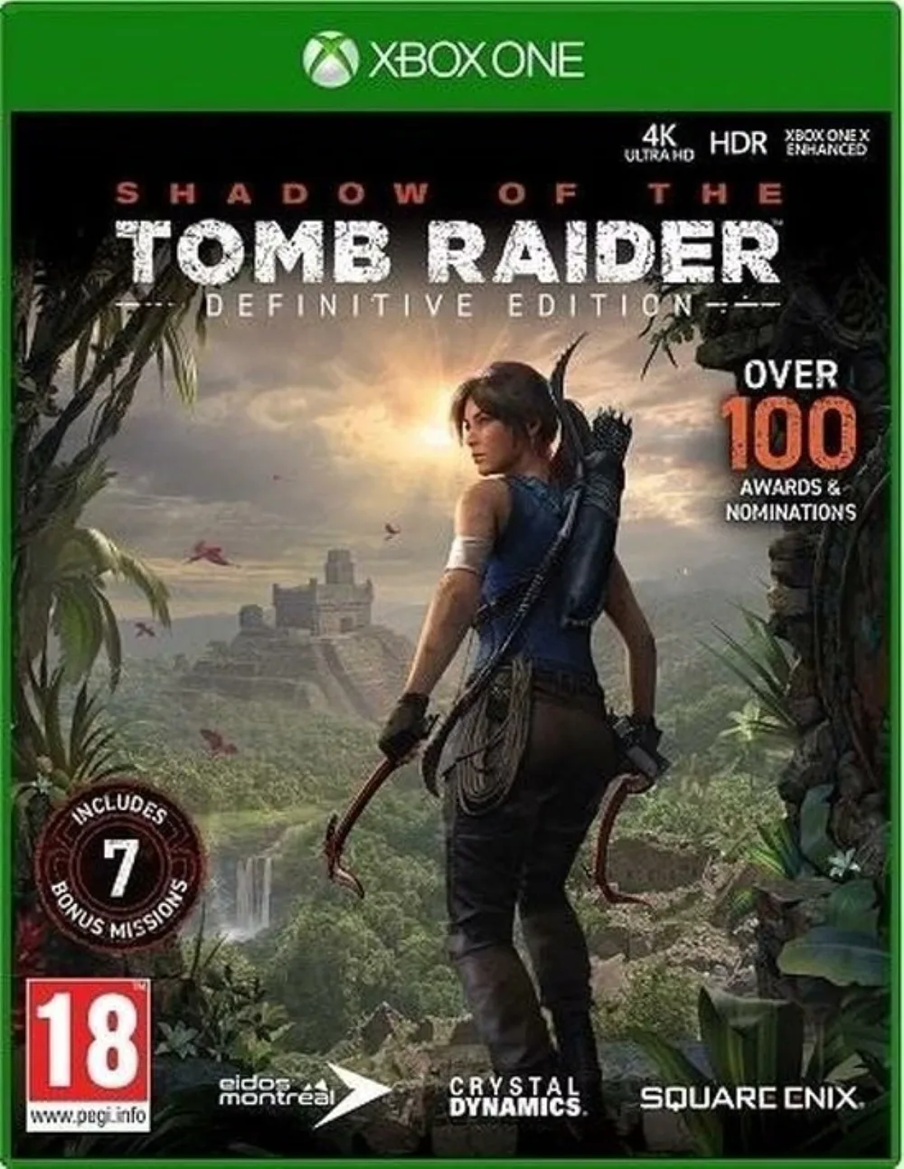 Shadow of the Tomb Raider - Definitive Edition - Xbox One 北米版 Xbox エックスボックス 海外版ソフト