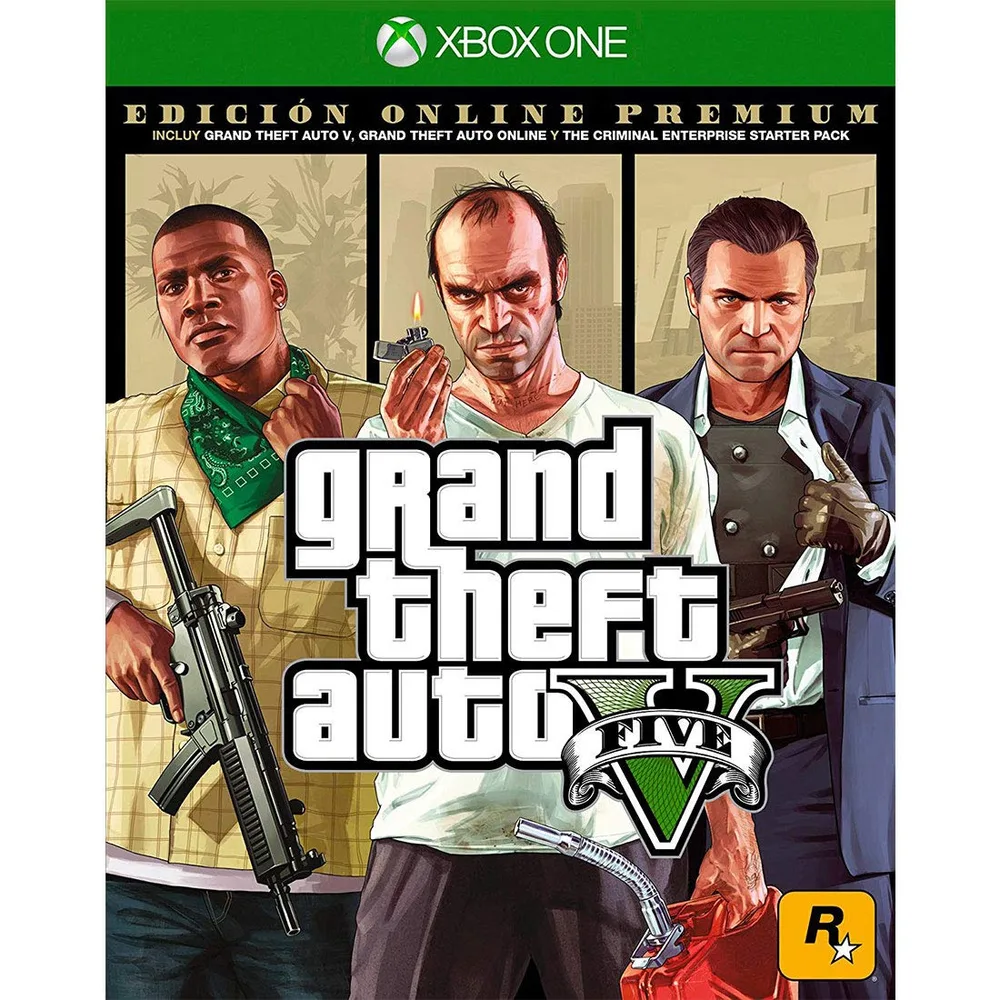 GRAND THEFT AUTO V ONLINE PREMIUM XBONE 北米版 Xbox エックスボックス 海外版ソフト