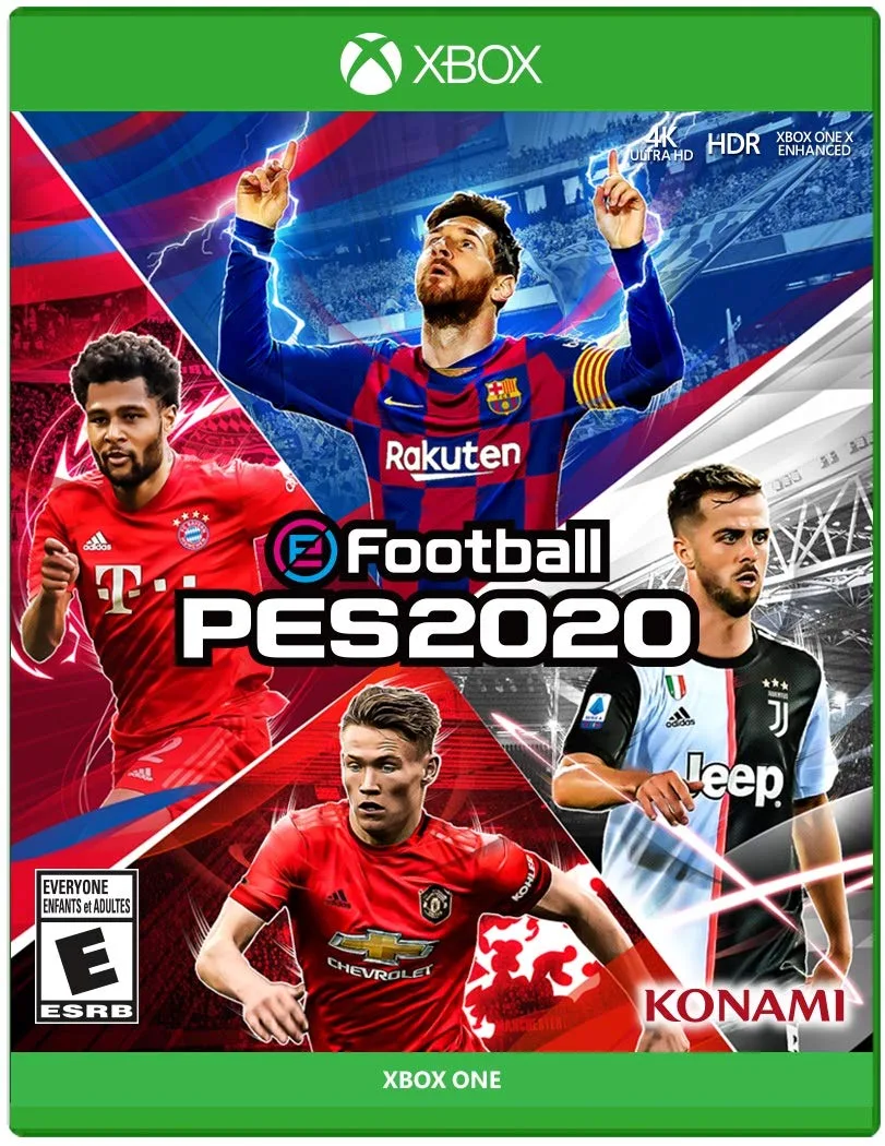 Konami Efootball Pes 2020 - Xbox One 北米版 Xbox エックスボックス 海外版ソフト
