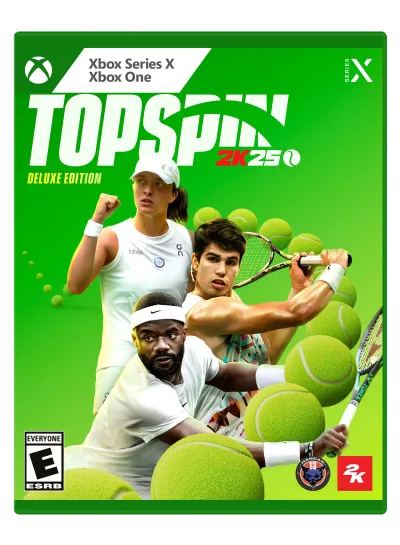 Top Spin 2K25 Deluxe Edition - Xbox Series X 北米版 Xbox Series X エックスボックス 海外版ソフト