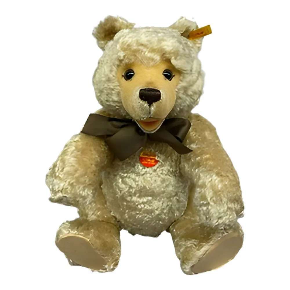 シュタイフ モヘア オリジナル テディベア ライト ブロンド 46cm 1995年製 Steiff 008078 ぬいぐるみ