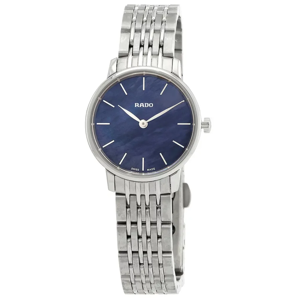 Rado Coupole Classic 腕時計 レディース ブルー マザーオブパール クオーツ R22897913