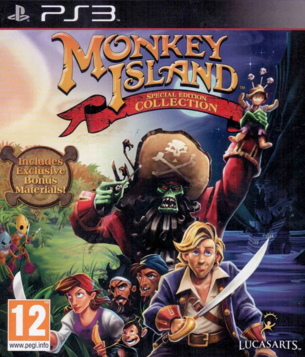 Monkey Island: The Special Edition Collection For PS3 北米版 PS3 プレイステーション3 海外版ソフト