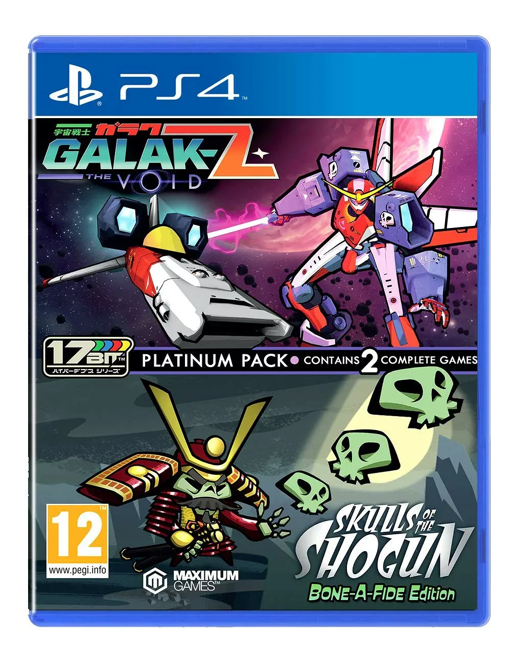Galak-Z: The Void & Skulls of the Shogun: Bonafide Edition - Platinum Pack (PS4) 北米版 PS4 プレイステーション4 海外版ソフト