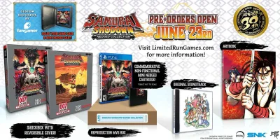 Samurai Shodown NEOGEO Collection Classic Edition (Playstation 4) 北米版 PS4 プレイステーション4 海外版ソフト